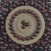 Cuentas de barril de raíz de bodhi natural, cuentas sueltas hechas a mano para manualidades, juego de pulseras, accesorios de joyería, material de suministro en vivo