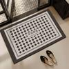 Alfombrilla de Piso Simple de Barro Diatomeas para el Hogar Alfombrilla Absorbente de Agua de Secado Rápido para Baño Alfombrilla Antideslizante para Baño Alfombrilla Separadora de Seco y Húmedo para Inodoro