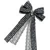 Dulce Estilo Cool Pedrería Carta de Amor Encaje Lazo Horquilla para el Cabello Moda Femenina Distintiva Clip Superior para la Cabeza Accesorios para el Cabello Rojo de Internet