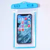 Funda impermeable para teléfono con pantalla táctil, Estuche para nadar y bucear, Correa para el cuello, Diseño transparente sellado, Especial para repartidores, Equipo de rafting