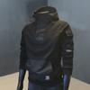 Otoño 2023 Nuevo suéter holgado de marca de moda para hombre, ropa de trabajo con capucha, jersey deportivo informal con costuras