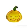 Artesanías de Cristal de Halloween Transfronterizas Frutas y Verduras de Simulación Adornos para el Hogar Pesa-papeles de Escritorio Calabaza Colorida AB Colorida Venta al por Mayor