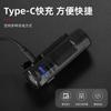 Luz para Ciclismo Nocturno Transfronterizo Recargable Impermeable Linterna Brillante Equipo de Ciclismo Flash para Bicicleta de Montaña