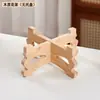 Suporte de Flores de Madeira Maciça, Suporte de Mesa para Vasos de Flores, Suporte de Bandeja, Suporte de Flores com Base Redonda, Suporte de Exibição para Garrafão de Vinho, Base para Aquário