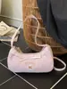 Bolso Pequeño de Cuadros Sencillo para Mujer 2025 Nueva Moda Bolso de Mano Plegado Nube Bolso Cruzado de Cadena Texturizada de Verano