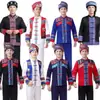 Trajes de Minorias Étnicas Trajes Masculinos Nacionalidade Yi Nacionalidade Bai Nacionalidade Tujia Nacionalidade Miao Nacionalidade Yao Nacionalidade Dong Nacionalidade Zhuang de Guangxi Trajes