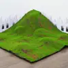 Simulação musgo verde falso musgo parede planta musgo micro paisagem bonsai paisagismo decoração gramado relva atacado