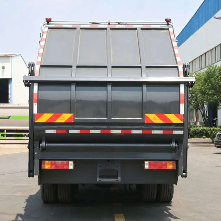 重汽豪沃16吨垃圾压缩车5方垃圾回收车国六新款