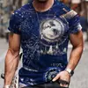 2026 Nueva Estación Independiente Camiseta con Estampado 3D de Cerveza para Hombre Verano Transpirable Manga Corta Top Venta al por Mayor