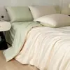 Conjunto de cama de quatro peças em seda gelada lavável para o verão, conjunto de cama de três peças para dormitório, não Tencel, capa modelo novo 2026