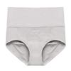 Ropa interior sin costuras para mujer, cintura alta, entrepierna de algodón puro, bóxer sin costuras, ajustado hasta el vientre, talla grande