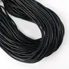 Bolsa de Cuerda Tejida a Mano de PU Colorido de 5 mm Cuerda de Pulsera Redonda con Núcleo de Algodón Material Versátil para Llaveros DIY Accesorios de Joyería
