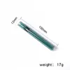 Suministro Directo de Fábrica 110mm Pipa de Vidrio para Fumar, Popote de Silicona Transparente de Alta Resistencia para Jugos, Popote con Filtro, Accesorios para Cigarrillos