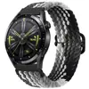 Adecuado para Correa de Reloj Huawei Watch Gt6 Garmin Samsung 20/22mm Hebilla Deslizante Correa Tejida de Nylon Ajustable