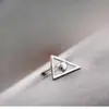 Pendientes de Plata de Ley S925, Elegantes Pendientes Triangulares Geométricos Asimétricos con Perlas, Accesorios de Moda Estilo Coreano para Mujer al por Mayor