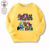 Cross-Border primavera e outono Garten de banban pelúcia classe jardim jogo fino suéter infantil top