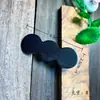 Grampo de Cabelo Feito à Mão de Ébano Preto, Design Minimalista Retrô, Adequado para o Deslocamento Diário, Acessórios Estáveis e Práticos, Retrô e Simples.