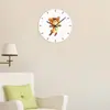 Reloj de Pared Acrílico Nórdico Creativo Simple para el Hogar Reloj de Cuarzo Silencioso Figura de Oso Venta al por Mayor