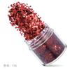 Cross-border Golden Nail Art Set 12 Cores Nail Art Sequins Glitter Pó Gradiente Sequins Laser Pó