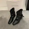 Botas Melard de media pantorrilla que aumentan la altura para mujer, botas cortas nuevas de moda otoño e invierno 2026, botas de montar estilo pantalón ajustadas