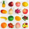 Fruta Simulada Modelo de Fruta Falsa Alta Imitação Maçã Uva Banana Adereços de Fotografia Enfeites Espuma Decorações de Limão
