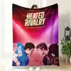 Manta de siesta estampada, Manta de franela estilo Ins definitiva, Venta directa del fabricante, Temática de hockey sobre hielo, Partido de liga estampado I