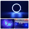 Anel de Olho de Anjo LED Cob para Farol de Carro Lente de Farol Olho de Anjo Cob Luz de Neblina Alto-falante Lente de Carro para Motocicleta
