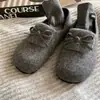 Mocasines Versátiles de Terciopelo Retro Plus para Mujer Slip-ons Ropa de Exterior 2026 Invierno Nueva Llegada Moño Birkenstock Zapatos de Algodón Zapatos Peludos