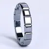 Jingyao Natural 6N Silicio Policristalino Pulsera de Mano de Terahertz Pulsera de Energía de Fusión Instantánea de Hielo de Terahertz Cuidado de la Salud Tecnología Negra