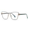 Gafas Antiluz Azul Moda Nórdica Nueva 3139 Decoración Sencilla Tendencia Pintadas a Mano Espejo Plano Fábrica Transfronteriza En stock