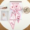 Diadema de Cinta de Moda Nueva Bufanda Pequeña Decorativa de Seda Multifuncional Diadema para Atar Cinturón Diadema Explosiones Populares en Internet