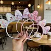 Tiara infantil fofa de desenho animado Sanrio urso morango acessórios de cabelo estilo coreano novo atacado loja de dois yuans