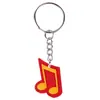 Chaveiro Série Nota Musical em PVC Decoração de Mochila Escolar Desenho Animado Amazon Aliexpress Shein Transfronteiriço