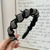 Diadema de Peine Retorcido Full Diamante de Gama Alta 2025 Nuevo Estilo Moda de Alta Gama Accesorios para el Cabello de Mujer
