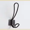 Colgador de Abrigos para Puerta Alambre de Hierro Metal Abrigo Capucha Gancho de Pared para Cocina Dormitorio Ropa Perchero para Armario