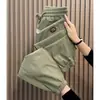 Pantalones Cargo Casuales de Seda de Hielo Holgados para Hombre para Verano, Pantalones Jogger Ultradelgados de Secado Rápido, Pantalones Deportivos Cortos
