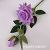 Flor Artificial Rosa de 2 Cabezas Decoración del Hogar Flor Artificial Tocados Transfronterizos Ramillete Hecho a Mano DIY Exportación Flor de Seda