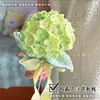 Ramo de Hortensias Verano Infinito Varilla Retorcida Paquete de Materiales DIY Regalo de Cumpleaños Hecho a Mano para Amigos y Familiares que tejen