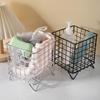 Estante de Almacenamiento de Hierro Organizador Simple para Oficina Dormitorio Caja Organizadora de Escritorio Cosméticos Varios Estante de Almacenamiento de Escritorio