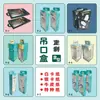 Caixas de Embalagem Criativas, Caixas Portáteis de Papel Kraft, Caixas Coloridas de Alta Qualidade, Caixas Personalizadas de Cartão Branco, Caixas Personalizadas para Presente