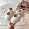 Zapatos Mocasines Negros de Moda para Actuación Estilo Lolita Princesa Otoño 2026 para Niñas Mayores