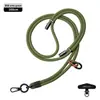 Nuevo cordón para teléfono móvil 6MM resistente para colgar en el cuello ajustable para exteriores anti-pérdida delicada cuerda trenzada para muñeca negra