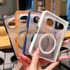 Funda Sencilla de Hielo Esmerilado Adecuada para Teléfono Huawei Puraxmax, Cubierta Protectora Magnética para Eje Central de Pantalla Plegable