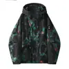 Camel HJCAMEL Traje de Trabajo con Capucha para Pareja Stormtrooper Otoño Exterior Cortavientos Impermeable Traje de Montañismo para Hombres y Mujeres