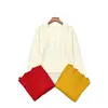 Marca de moda de comercio exterior transfronterizo de Amazon RL auténtico mismo estilo suéter básico de punto de canalé de color liso con cuello en V para mujer