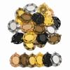 Acessórios para Joias de Liga DIY Pedra do Tempo Base Oval Suporte Pulseira Colar Decoração Pingente C101