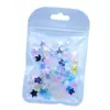 Decoraciones para Uñas de Estrella de Cinco Puntas Decoraciones de Uñas de Resina con Forma de Estrella Accesorios de Decoración para Fundas de Teléfono de Uñas DIY