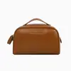 Bolsa de Maquillaje Tipo Nube de Cuero PU de Alta Calidad Transfronteriza, Estuche de Maquillaje Portátil de Gran Capacidad, Neceser de Viaje Portátil