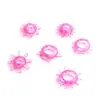 Anillos de pene coloridos para hombres, anillos de pene de cristal solar, anillos de retraso de colmillo de lobo, juguetes sexuales para adultos