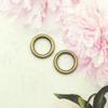 Anel de pigmento de bronze antigo com preservação de cor, anel envolto em contas, anel Gankun faça você mesmo, pulseira tecida, anel de corrida, anel de conexão, anel concêntrico correspondente